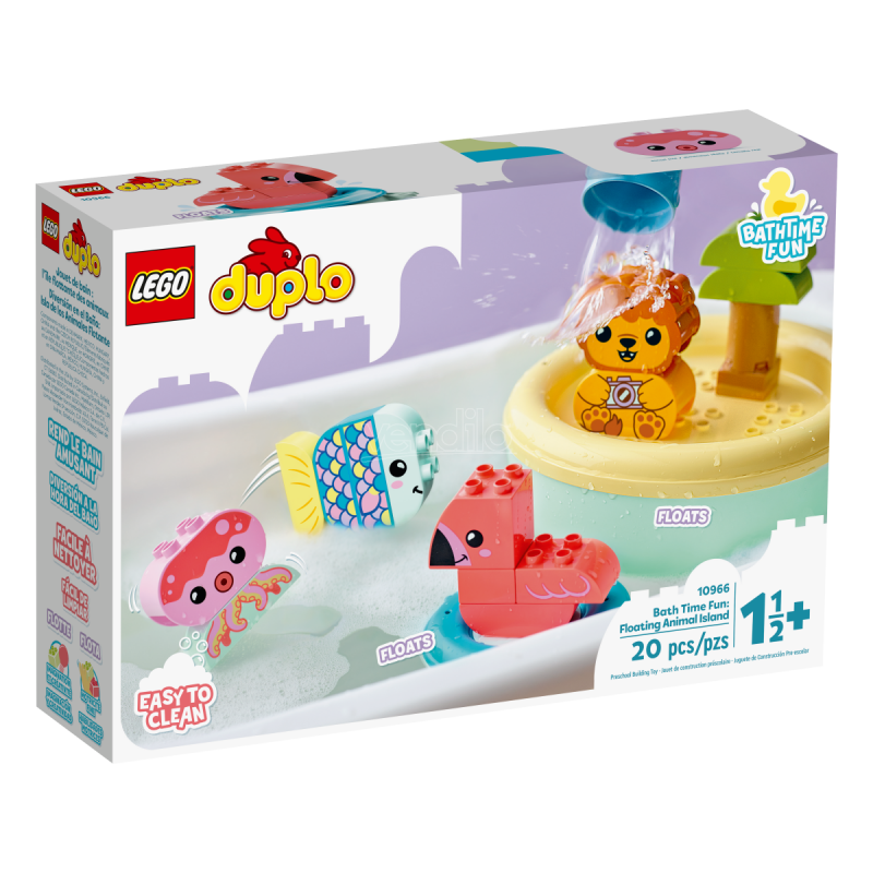 LEGO DUPLO 10966 - Isola degli Animali Galleggiante