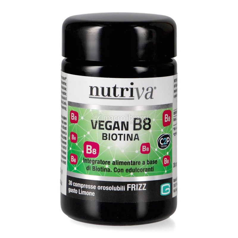 NUTRIVA VEGAN B8 FIZZ 30CPR