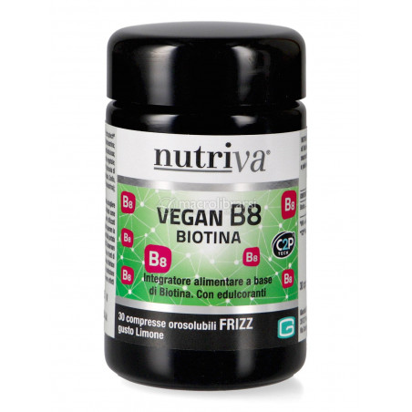 NUTRIVA VEGAN B8 FIZZ 30CPR