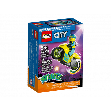 LEGO 60358 CYBER STUNT BIKE