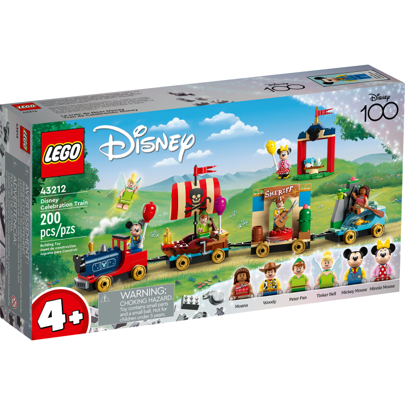 Lego 43212 Treno delle celebrazioni Disney