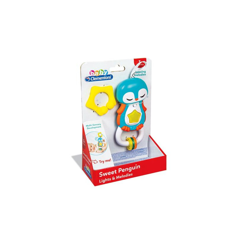 INTERACTIVE RATTLE - PENGUIN -K