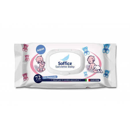 SOFFICE SALVIETTA BABY AQUA72P